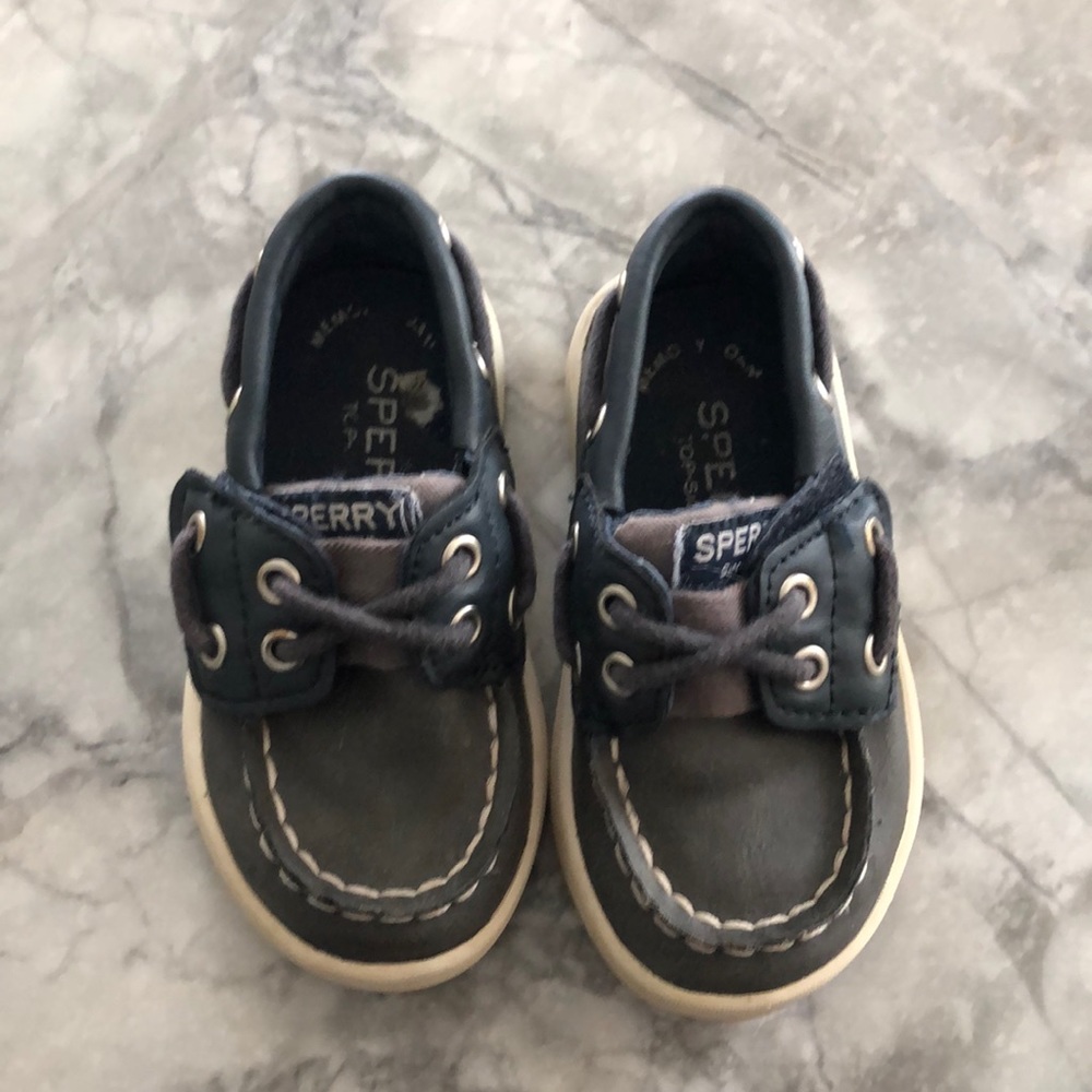 Toddler Boy Sherry Boat Shoe sz 5